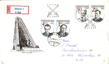 FDC 2643 / 2646 - CZ 1984 00 011 ●